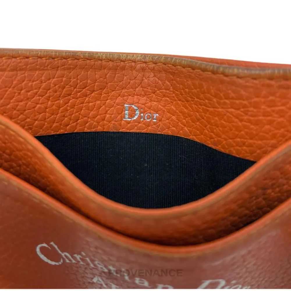 Christian Dior Leather card wallet - image 3