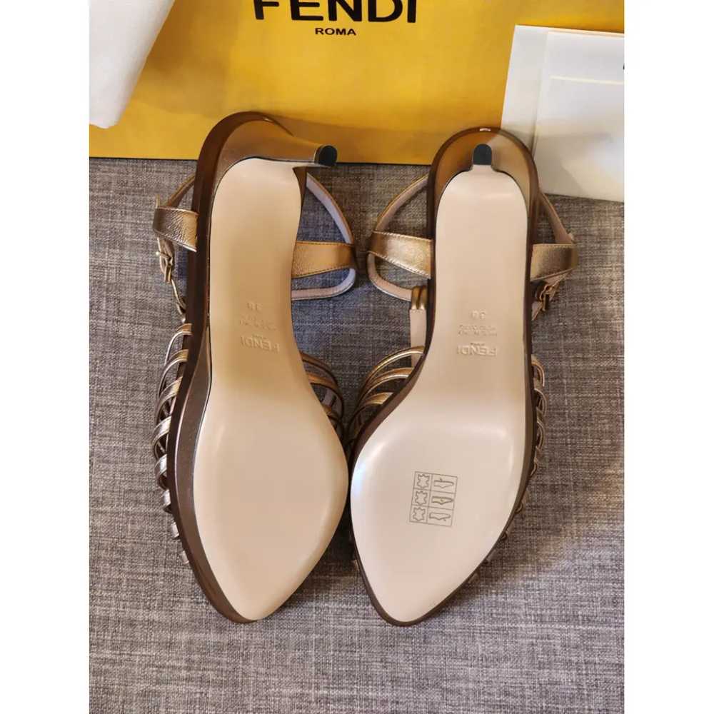 Fendi Leather sandal - image 6