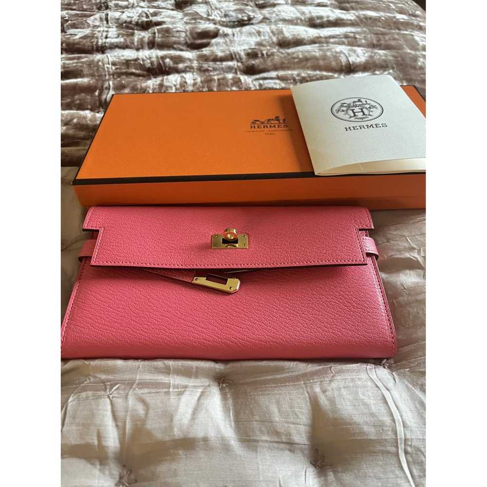 Hermès Kelly leather wallet - image 2