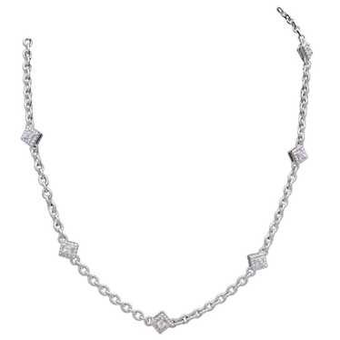 Judith Ripka Silver necklace - image 1