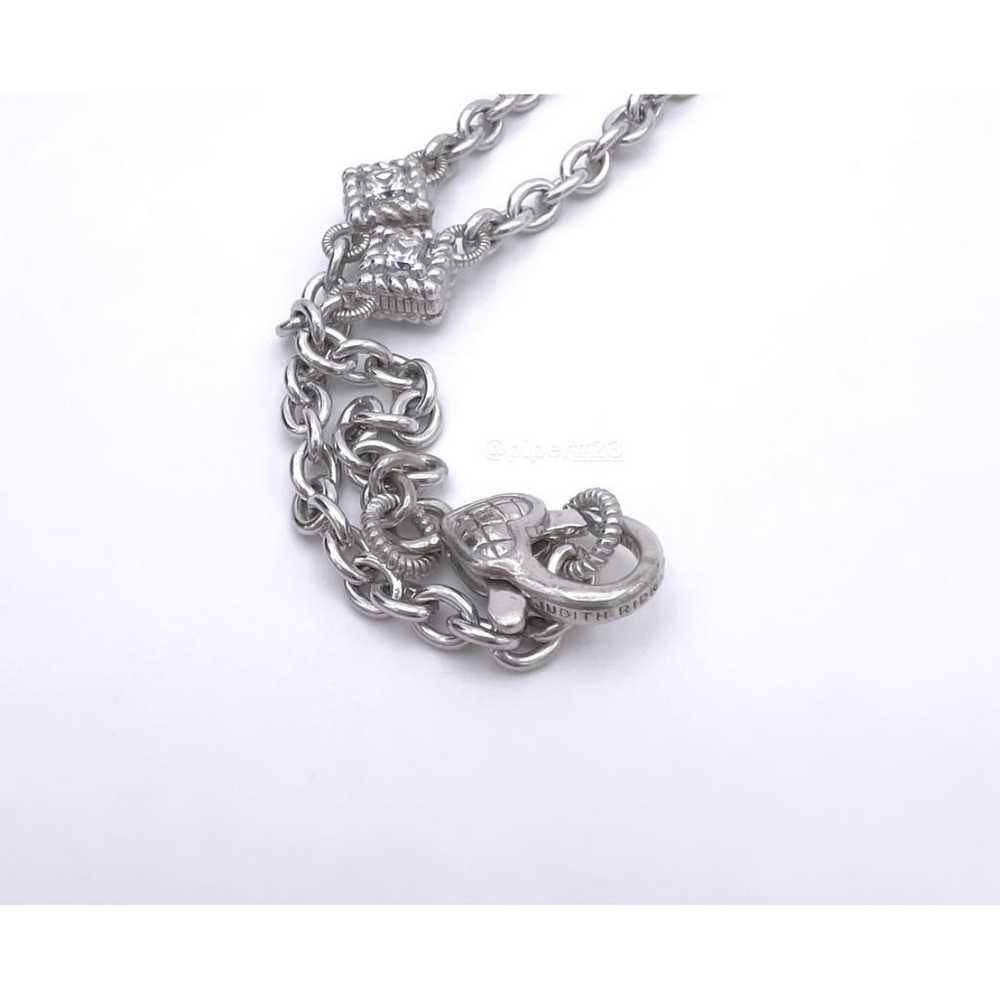 Judith Ripka Silver necklace - image 2