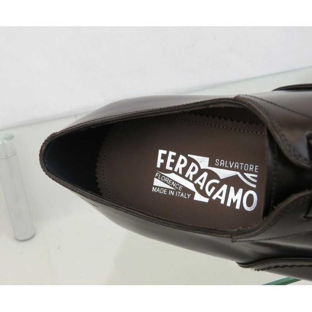 Salvatore Ferragamo Leather lace ups - image 10