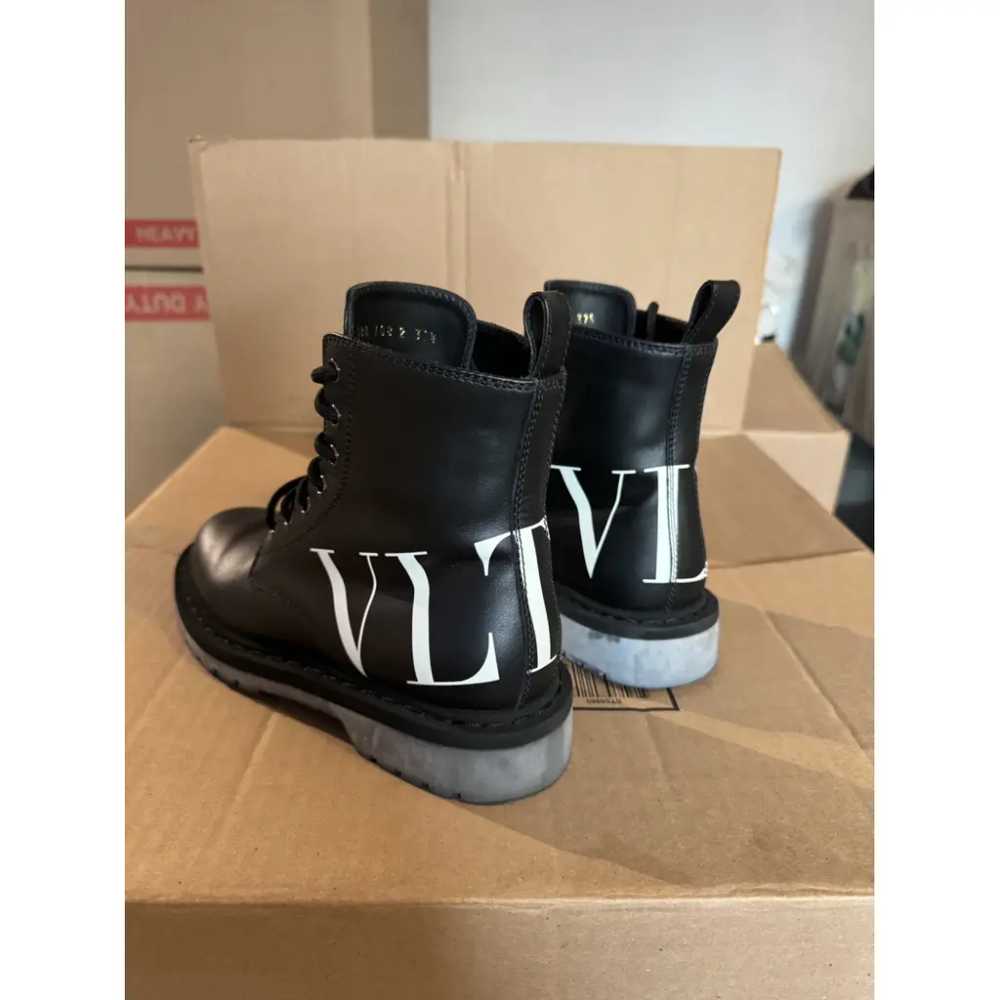 Valentino Garavani VLogo leather biker boots - image 4