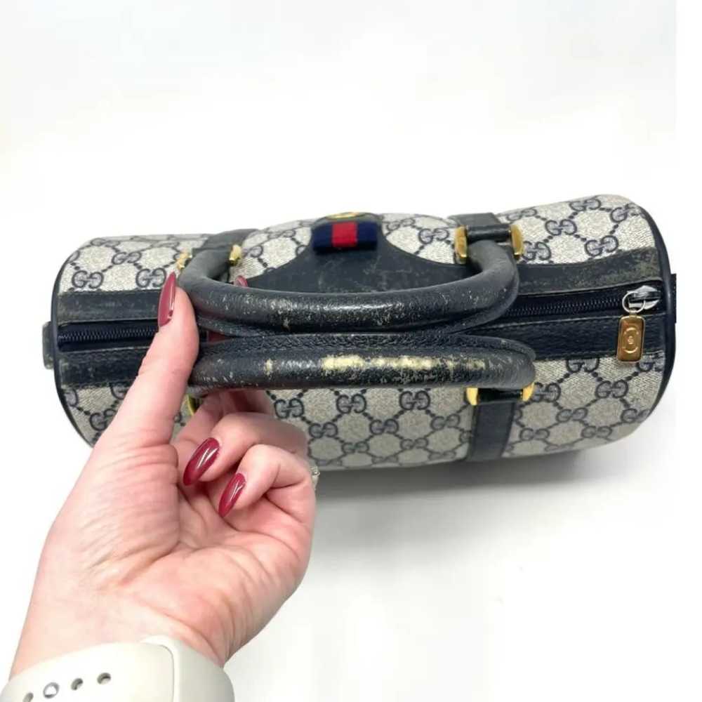 Gucci Boston leather satchel - image 7