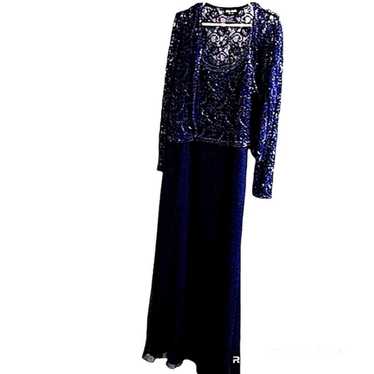 Brilliante by J.A Beautiful Gown 2 piece Beaded M… - image 1
