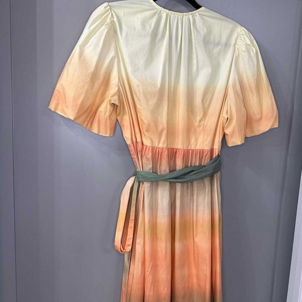 Marie Oliver Rena Wrap Dress in Sunrise Ombré Gre… - image 10