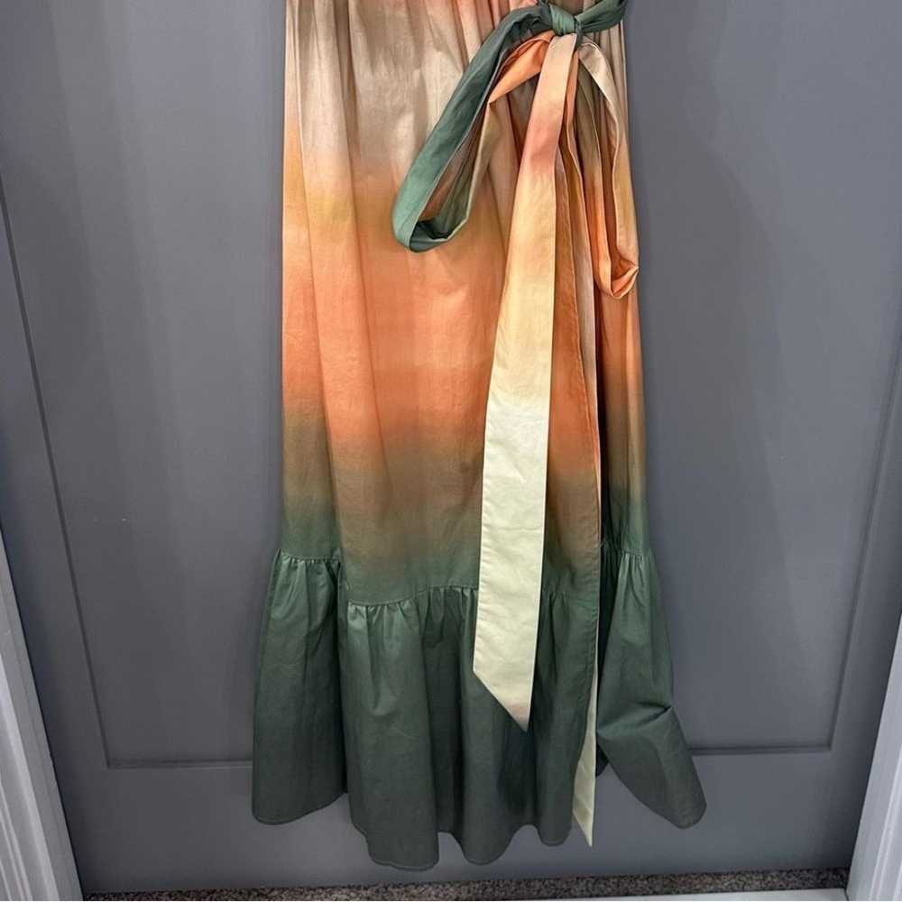 Marie Oliver Rena Wrap Dress in Sunrise Ombré Gre… - image 7