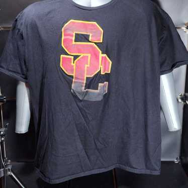 Men's Fanatics Branded Black USC Trojans  Logo T-… - image 1