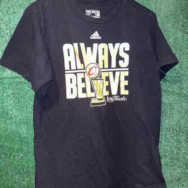 Cleveland Cavaliers CAVS Always Believe Adidas Sh… - image 1