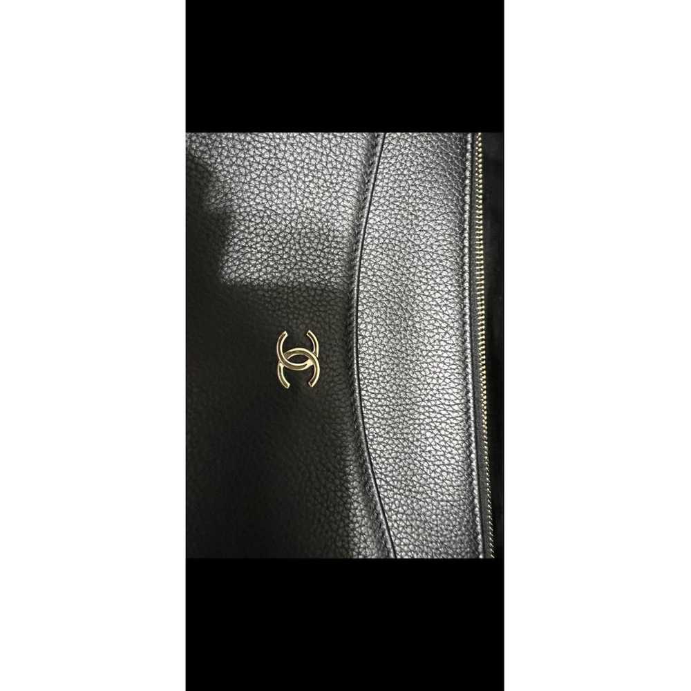 Chanel Leather clutch bag - image 6