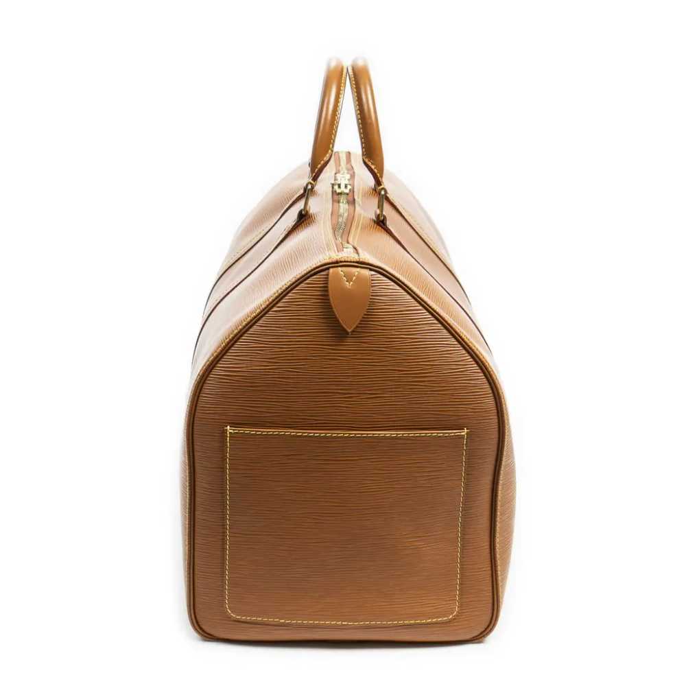 Louis Vuitton Keepall leather 24h bag - image 3