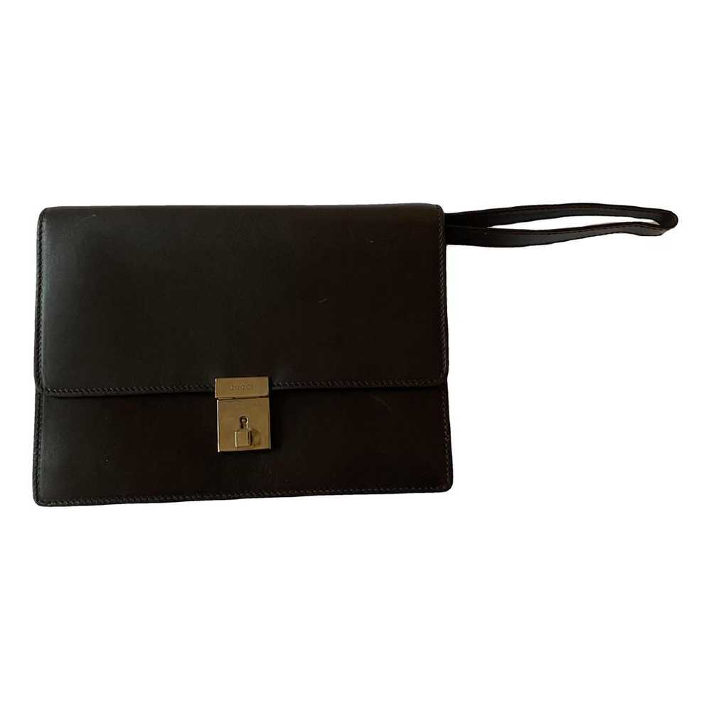 Gucci Leather clutch bag - image 1