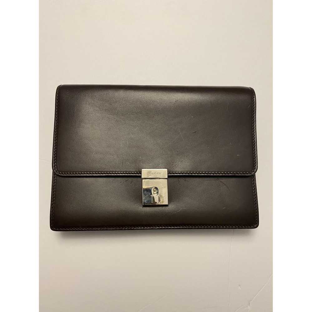 Gucci Leather clutch bag - image 2