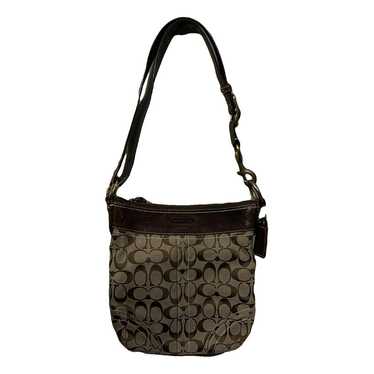 Coach Signature Sufflette cloth handbag - image 1