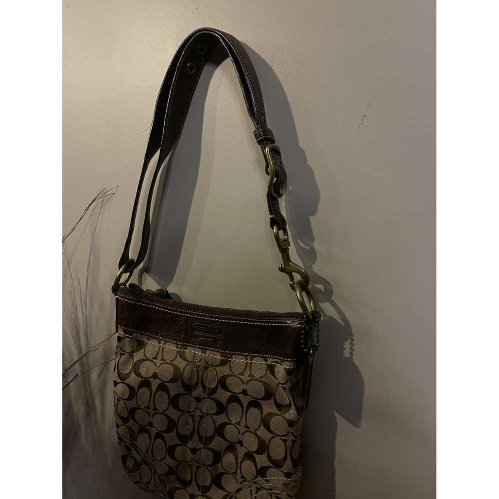 Coach Signature Sufflette cloth handbag - image 2