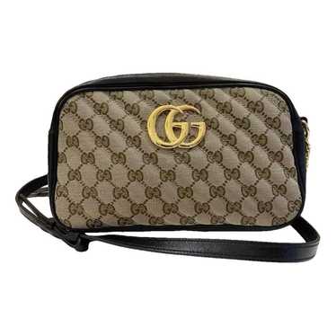 Gucci Pearly Gg Marmont cloth crossbody bag - image 1