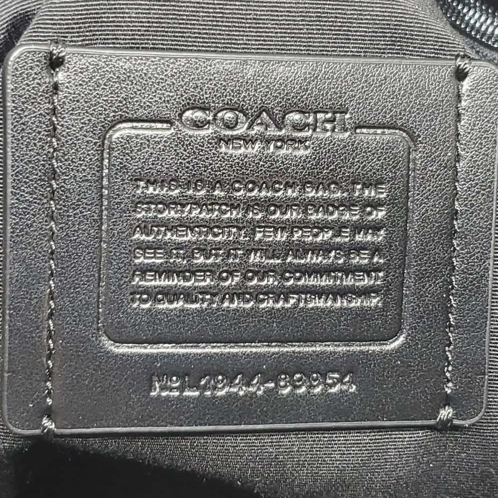 Coach Black Pebbled Leather Beckett Brief Bag - image 5