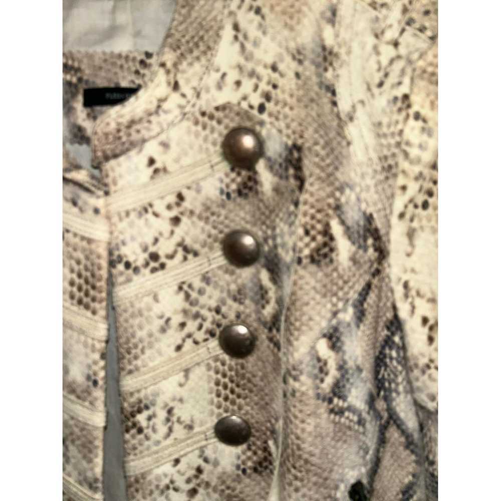 Plein Sud Leather skirt - image 3