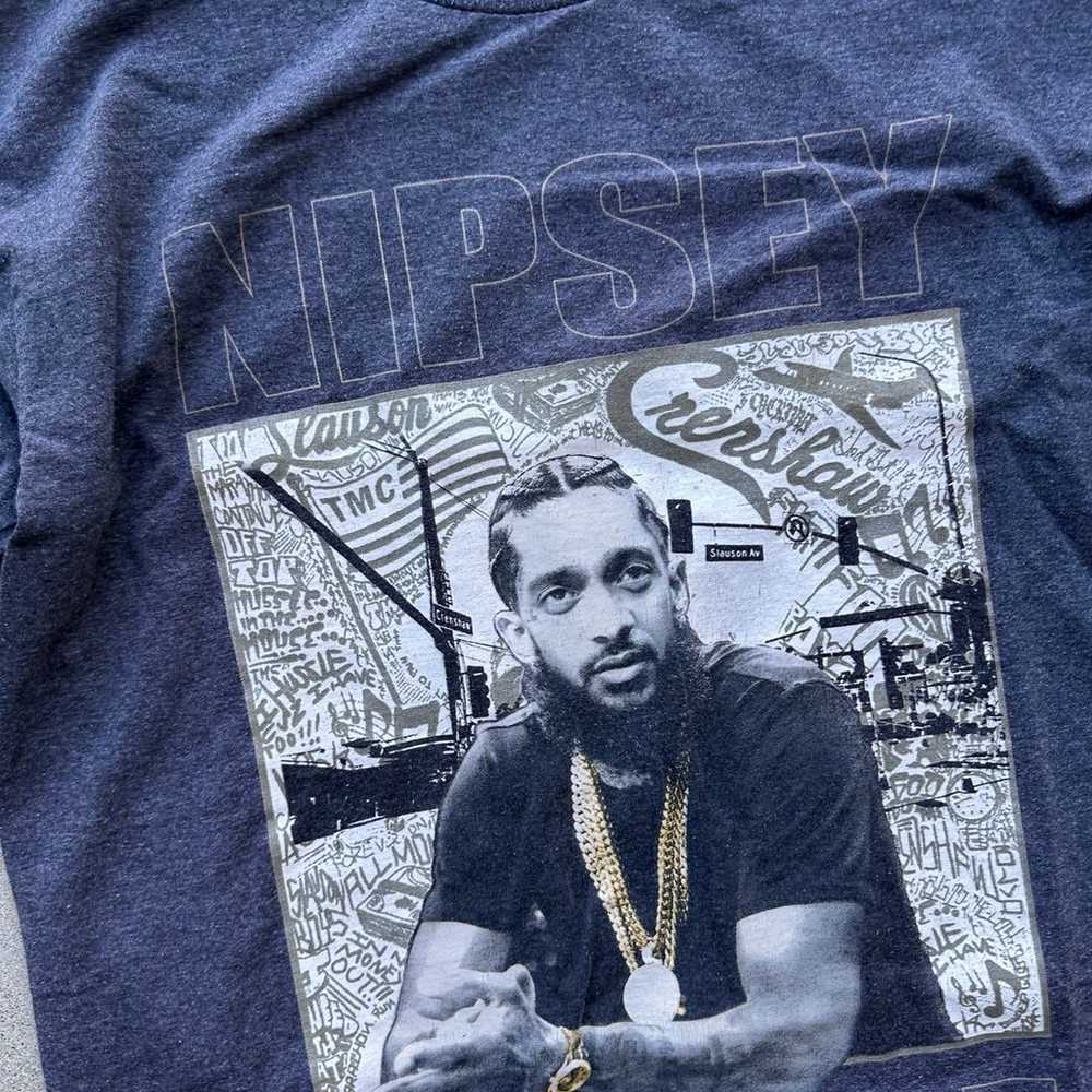 Nipsey Hustle Rap Tee Shirt Medium Hip Hop Street… - image 2