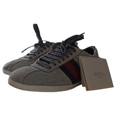 Gucci Ace glitter trainers - image 1