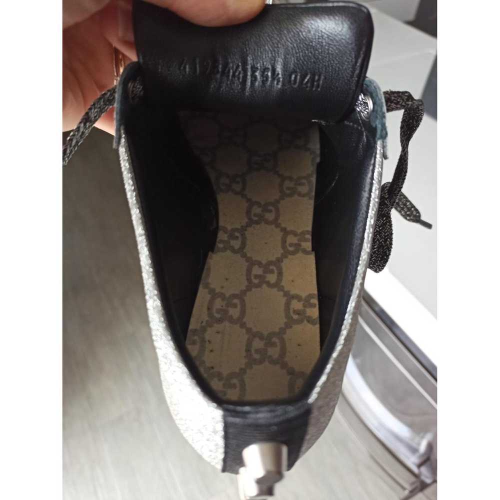 Gucci Ace glitter trainers - image 7