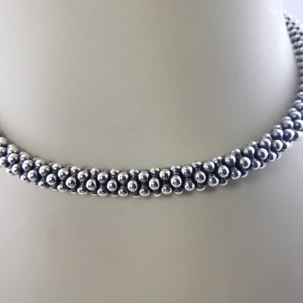 Lagos Silver necklace - image 8