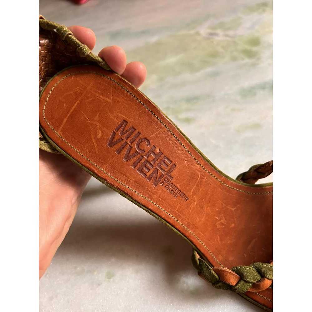 Michel Vivien Leather sandal - image 2