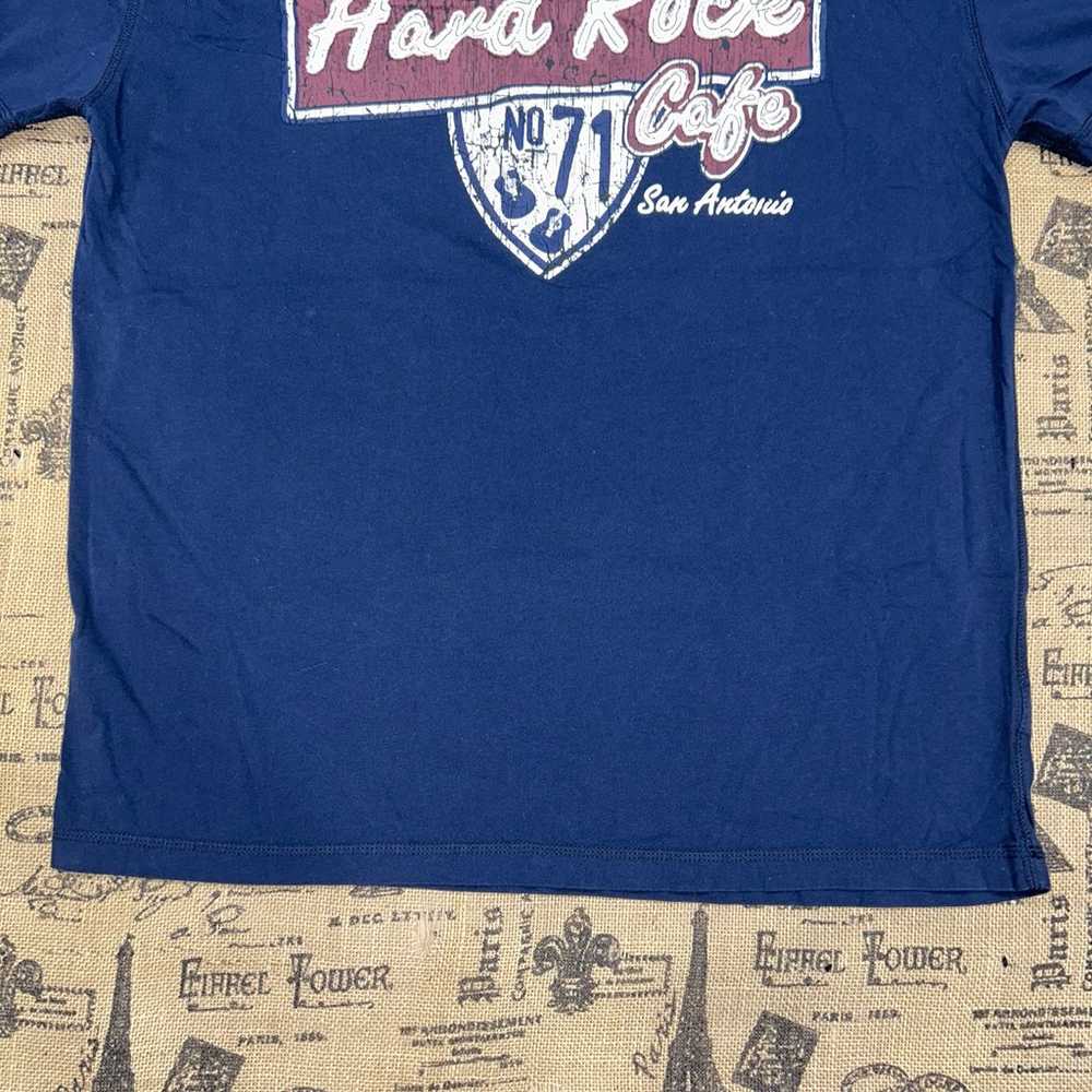 Hard Rock Cafe San Antonio Navy Blue  Short Sleev… - image 4