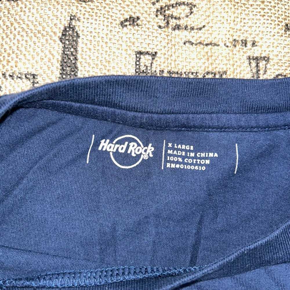 Hard Rock Cafe San Antonio Navy Blue  Short Sleev… - image 6