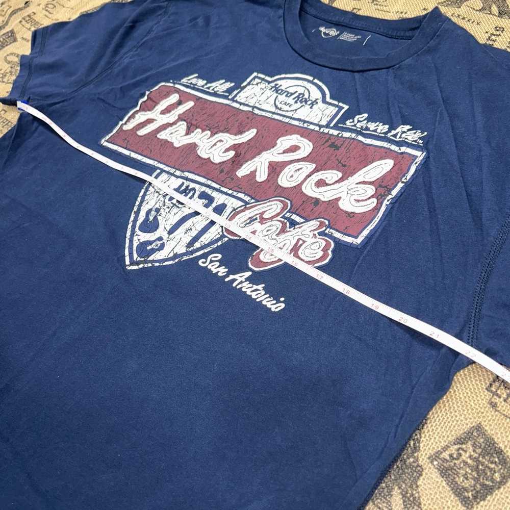 Hard Rock Cafe San Antonio Navy Blue  Short Sleev… - image 7