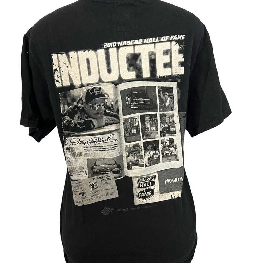 Dale Earnhardt Black NASCAR Hall of Fame T-Shirt … - image 6