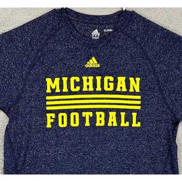 Michigan Wolverines Shirt Adult Medium Climalite … - image 1