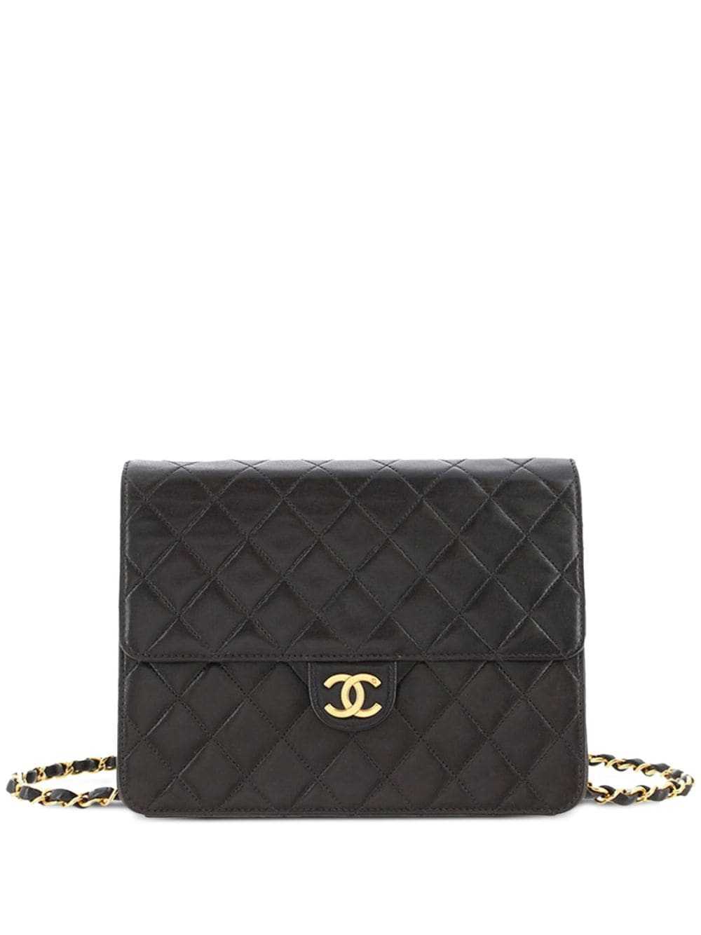 CHANEL Pre-Owned 1996-1997 CC diamond-quilted sho… - image 1