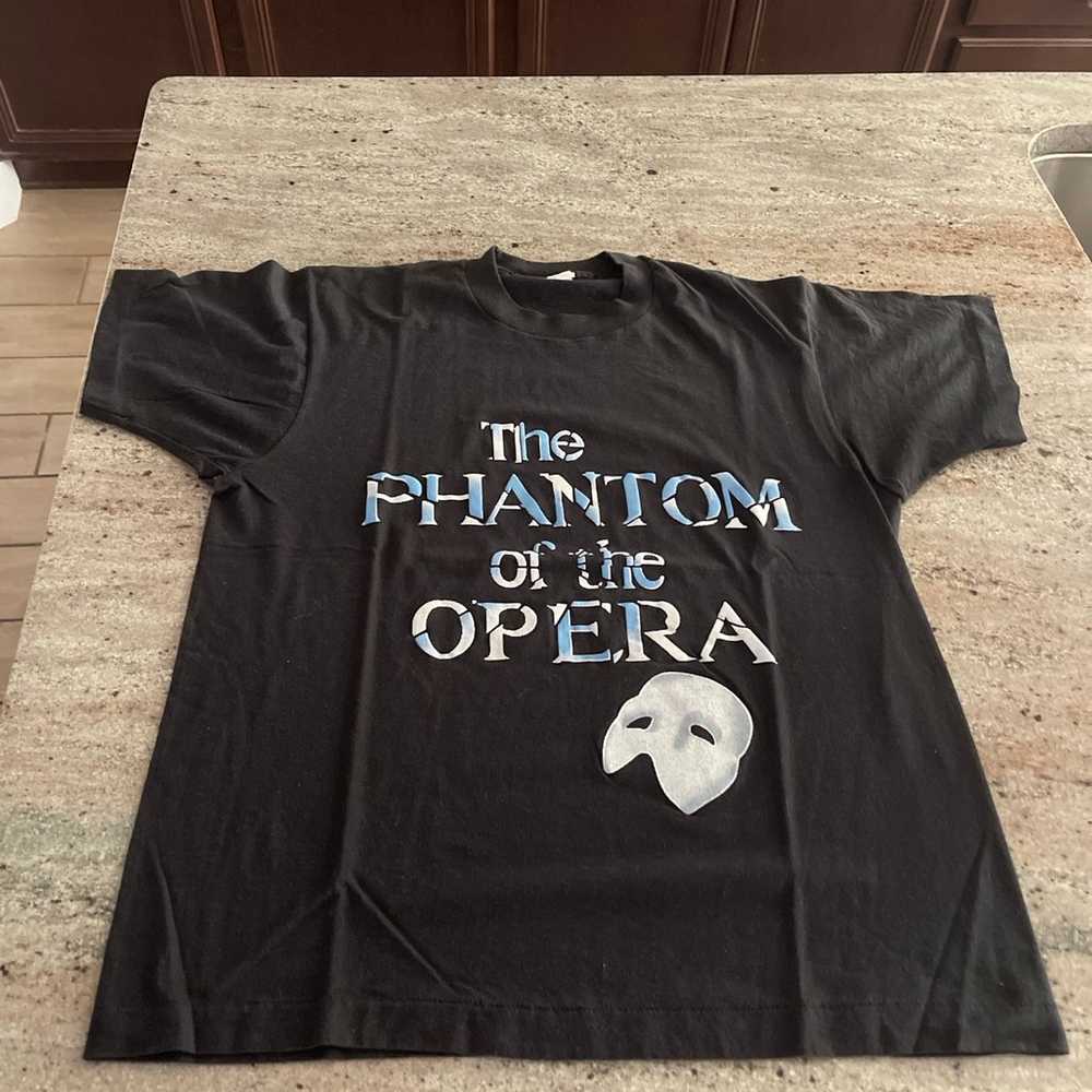 Vintage phantom of the opera T-shirt sizes lg - image 1