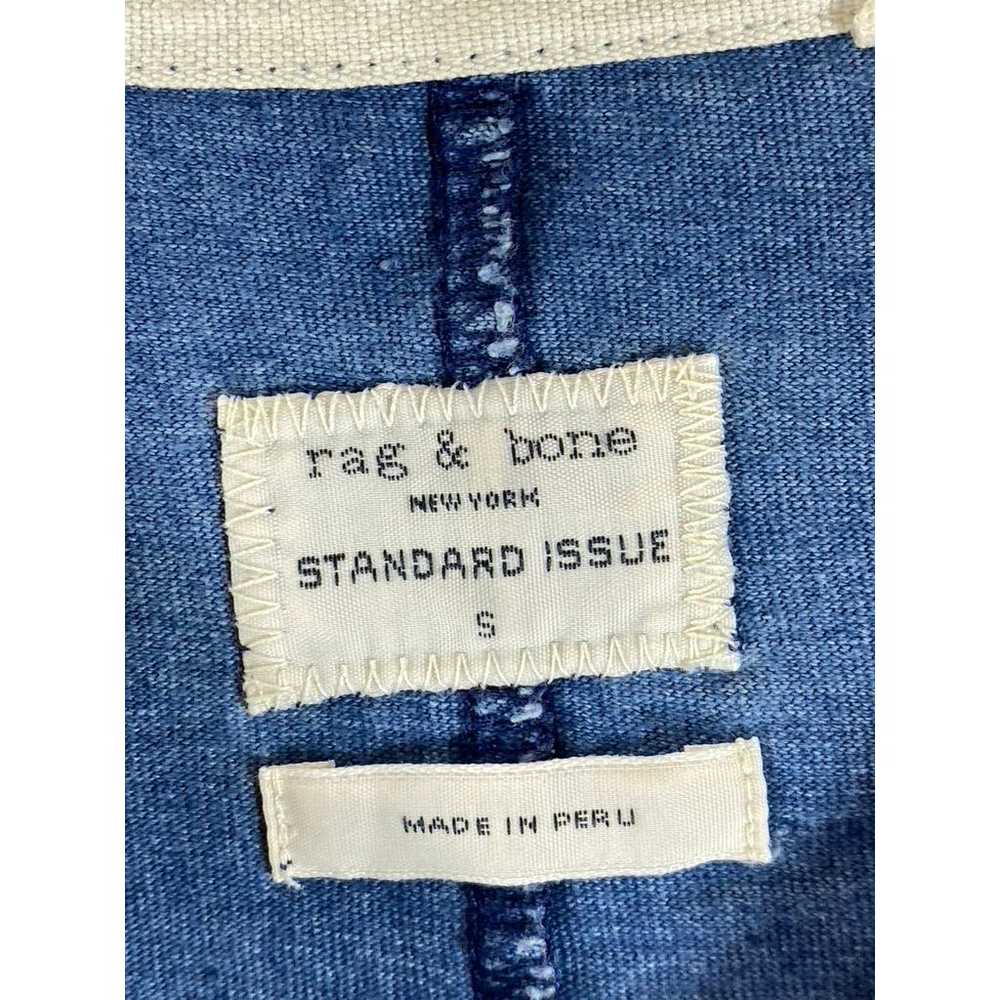 RAG & BONE Men's Blue Standard Issue Basic Crewne… - image 10