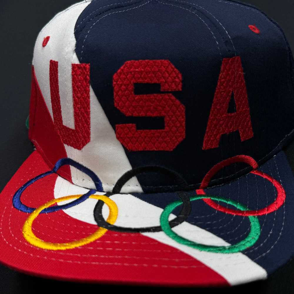 Vintage Team USA 1996 Olympics Starter Snapback H… - image 2