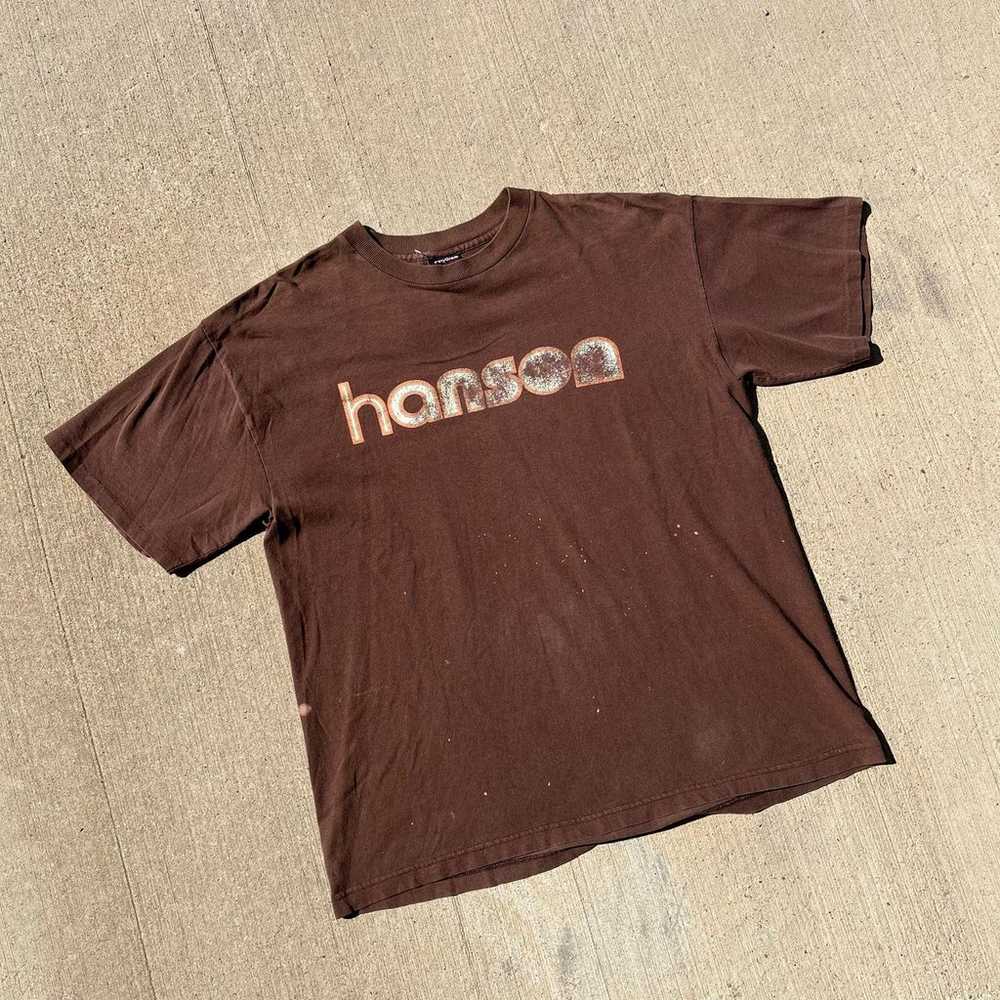 Vintage 90s Hanson Middle of Nowhere T-Shirt Poly… - image 2