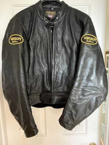 Vanson ジェットヘルメット　classical   used Vintage Vanson Leather Jacket | eBay