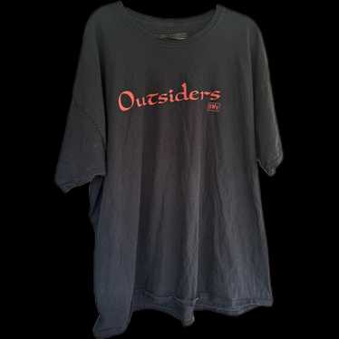Vintage WWE Authentic NWO Outsiders T-Shirt Size 3