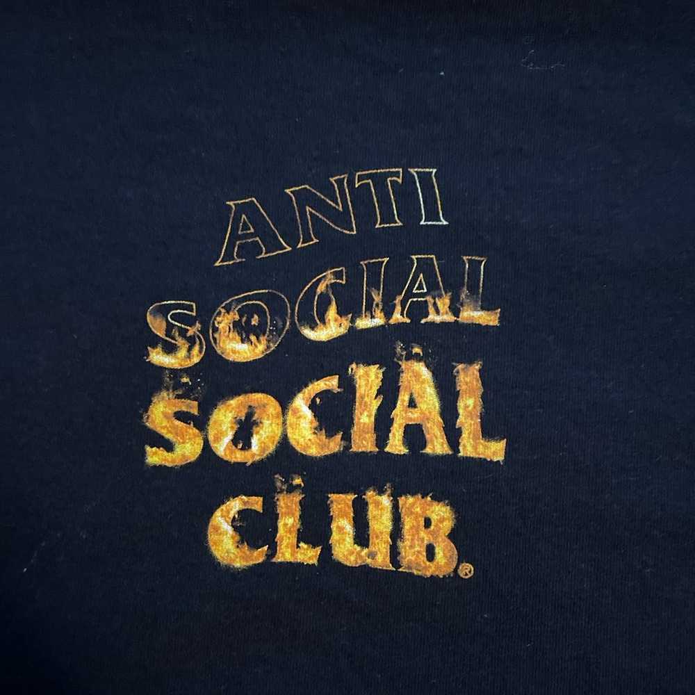 Anti Social Social Club Flame Tee - image 2