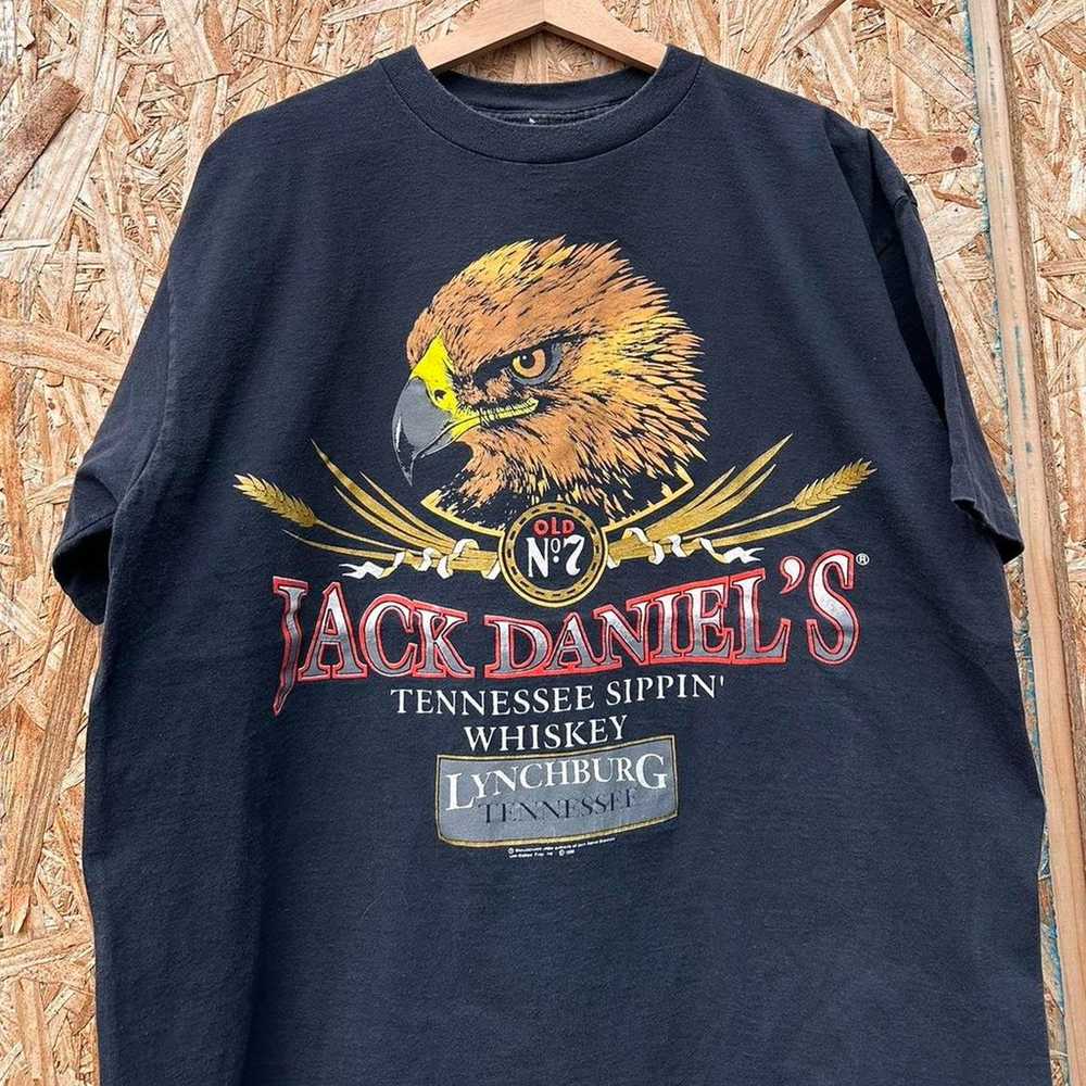 Vintage 1990 jack daniels shirt - image 2