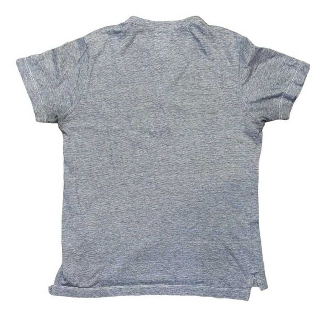Billy Reid Henley Short Sleeve Tshirt size medium - image 5