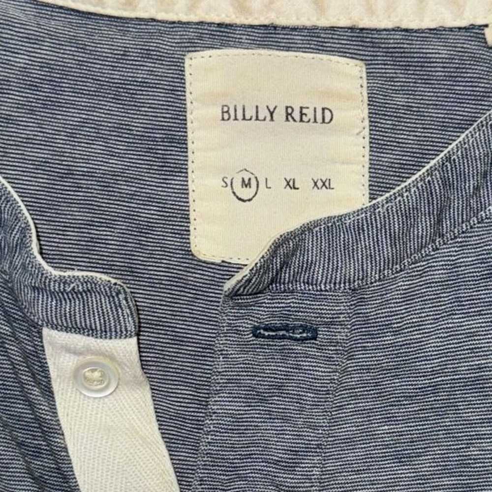 Billy Reid Henley Short Sleeve Tshirt size medium - image 6