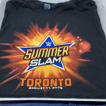 WWE SummerSlam Toronto 2019 wrestling T-shirt - image 1