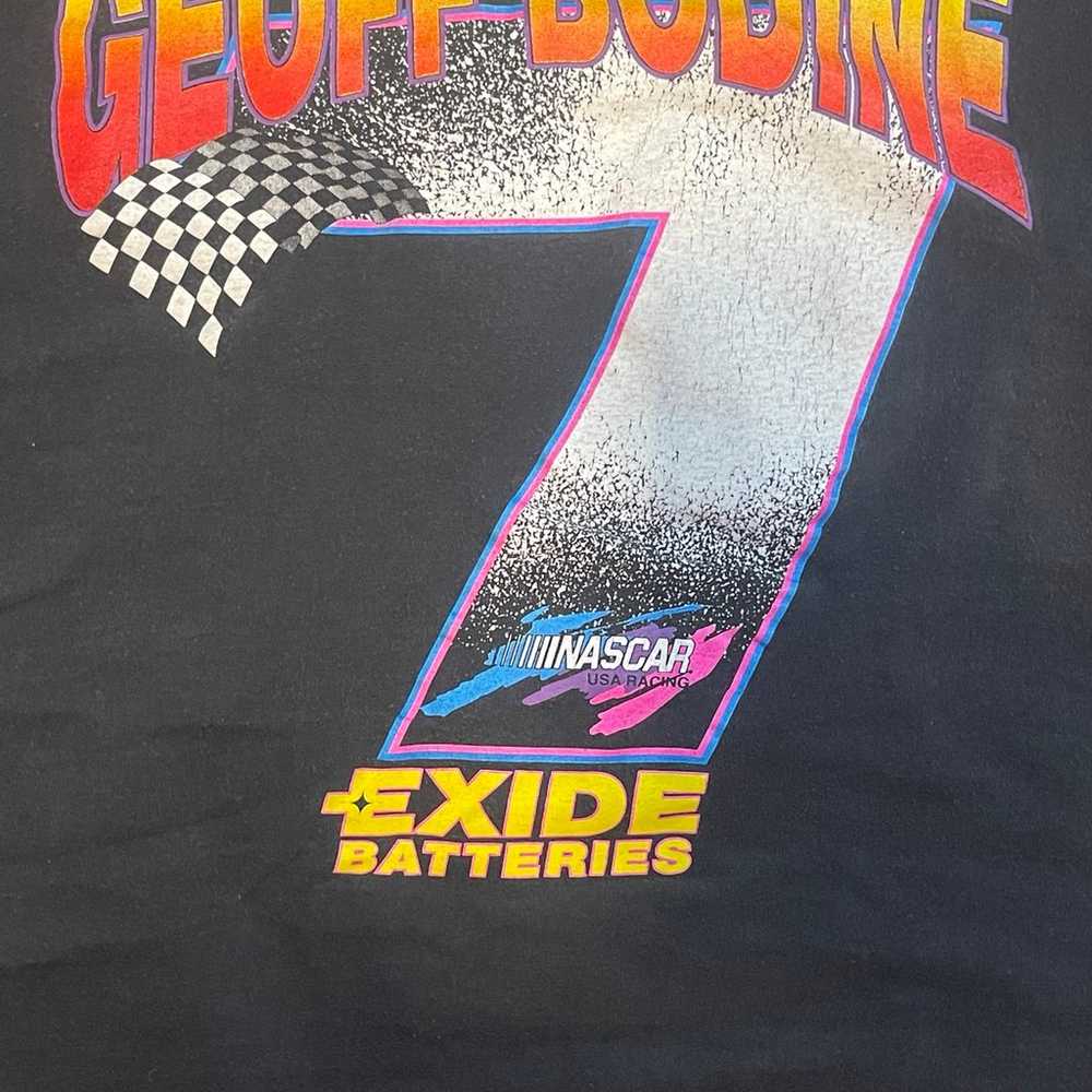 Vtg 90s Geoff Bodine Nascar T Shirt XL Auto Racin… - image 6