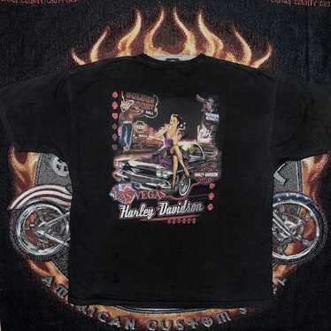 Harley Davidson Las Vegas Nevada black shirt - image 1