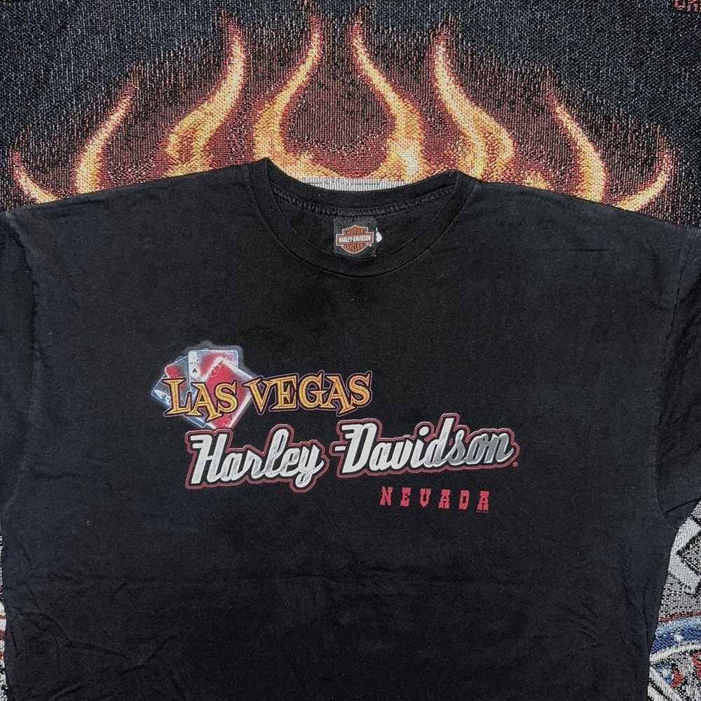 Harley Davidson Las Vegas Nevada black shirt - image 7