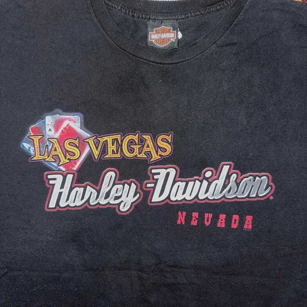 Harley Davidson Las Vegas Nevada black shirt - image 8