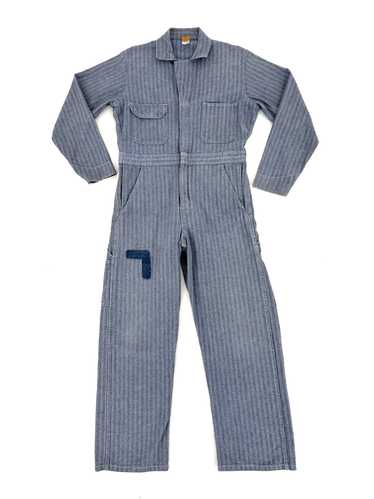 Big Ben Wrangler Herringbone Stripe Coveralls