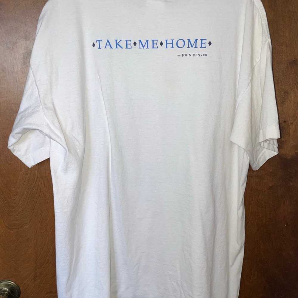 Vintage 1997 John Denver “Take Me Home” T shirt 1… - image 3